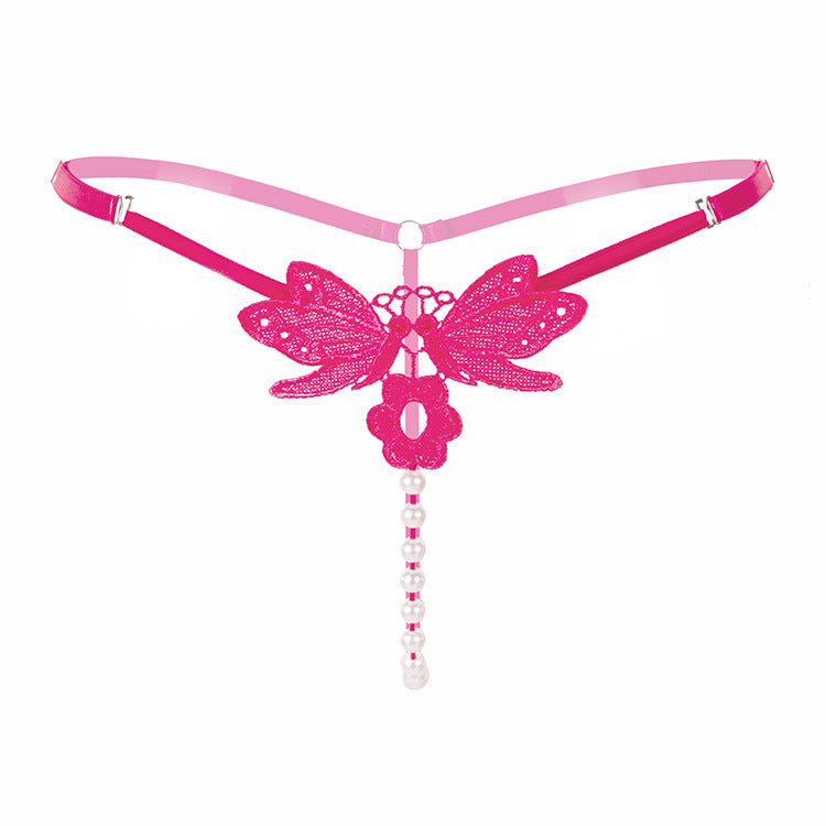 Rose Bud Pearl Tasche G-String