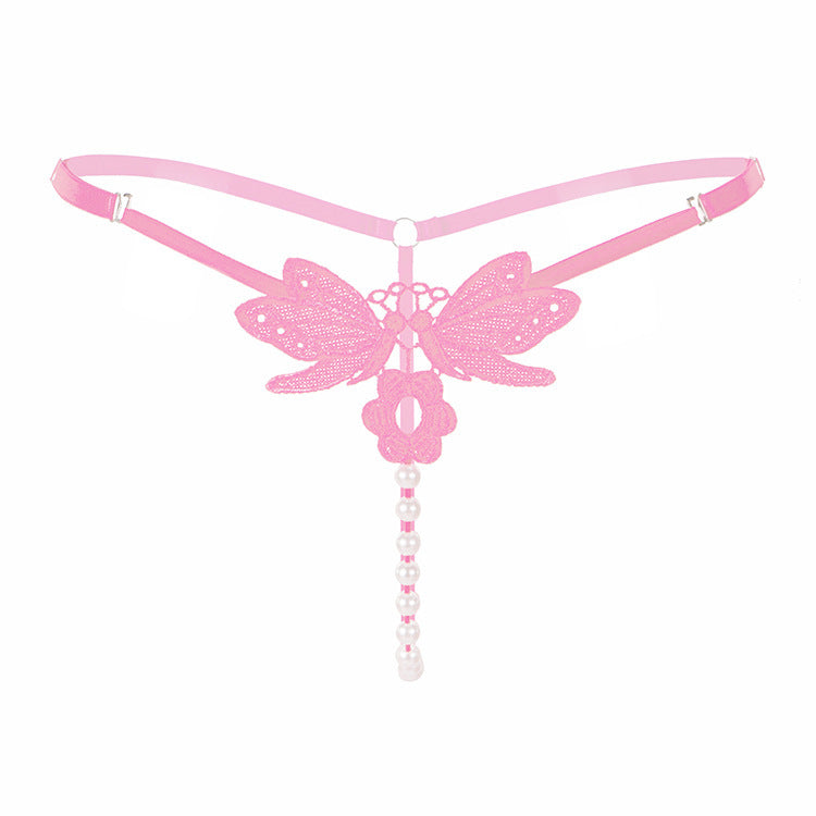 Rose Bud Pearl Tasche G-String