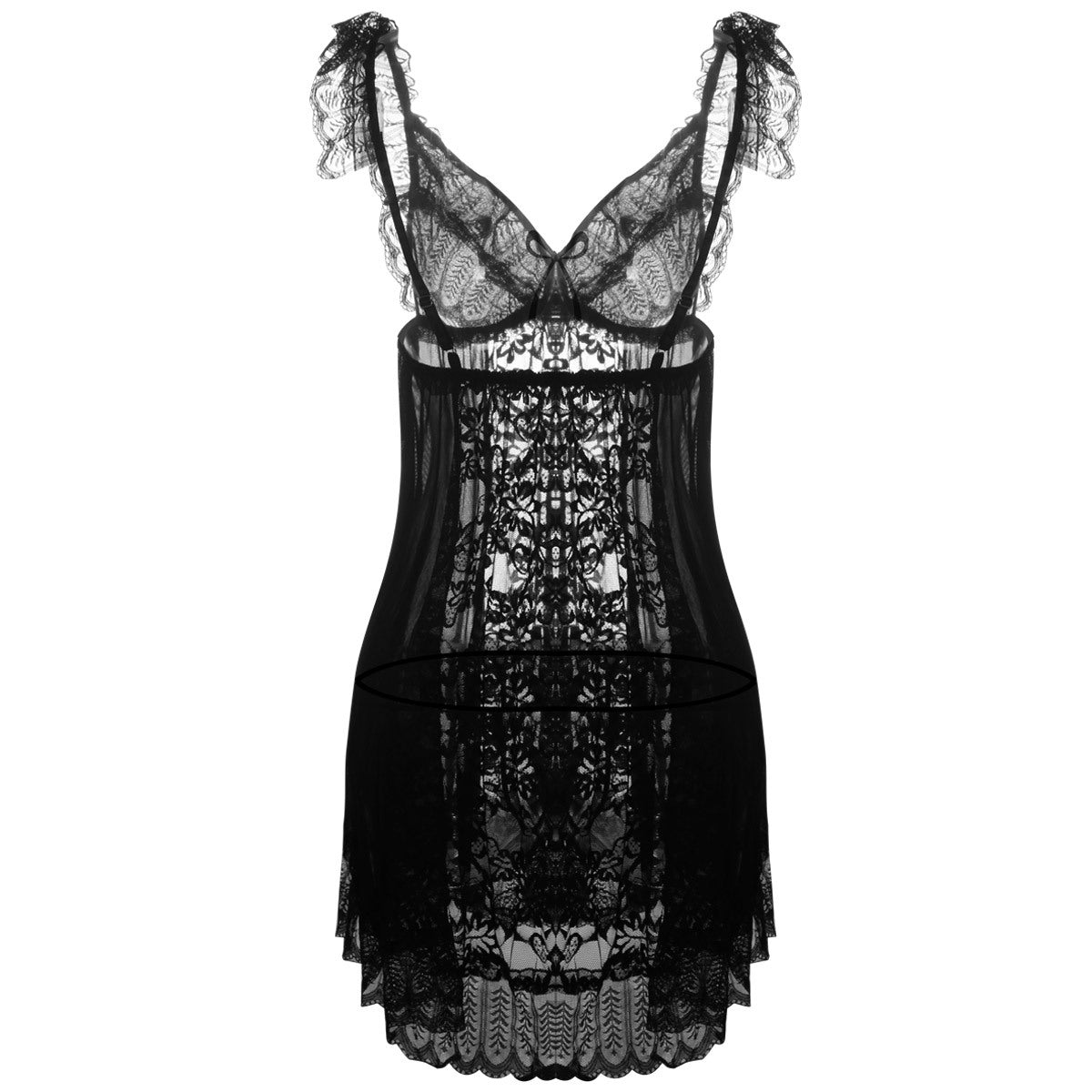 Fancy Vintage Lace Lingerie Dress