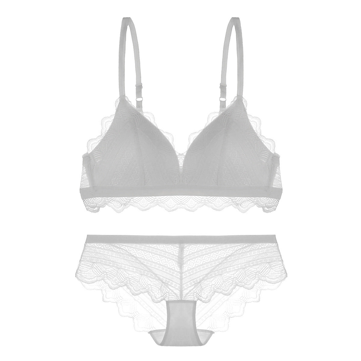 Patroon -statement Bra en panty set