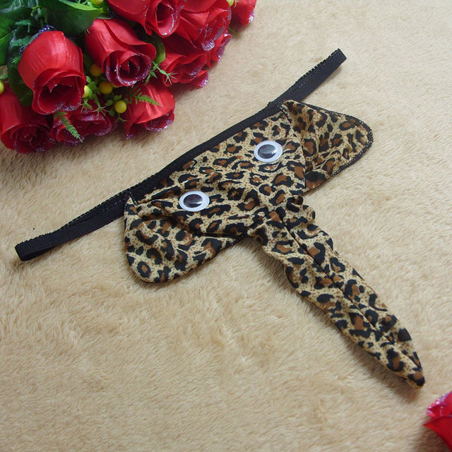 Wacky Animal Print Man Sling