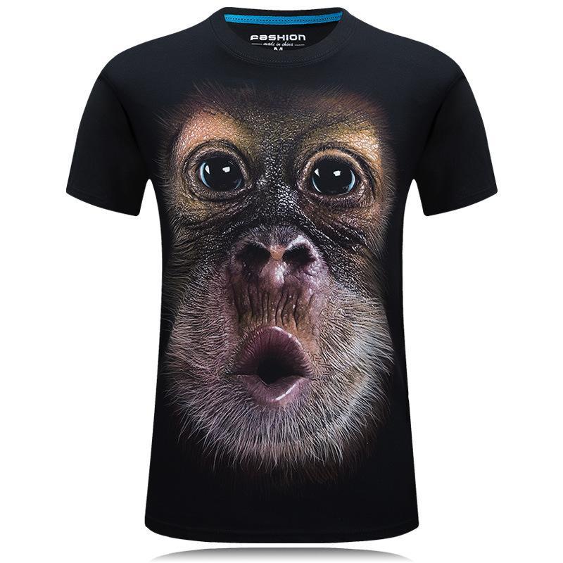 Extra großes Monkey Face Shirt