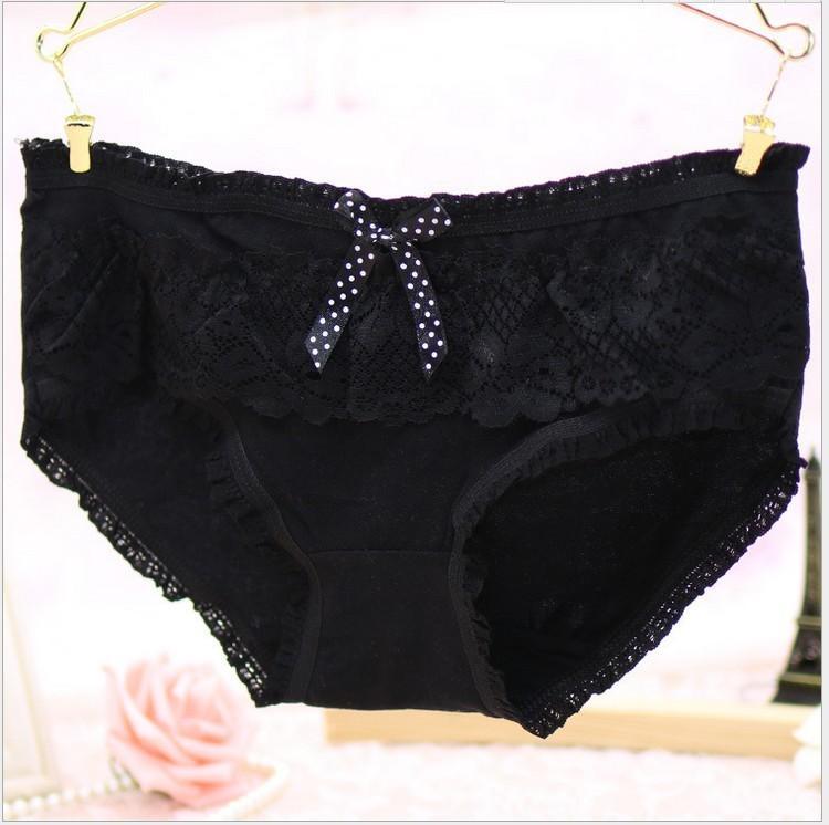 Girly Lace e Ruffles Bikini Panty