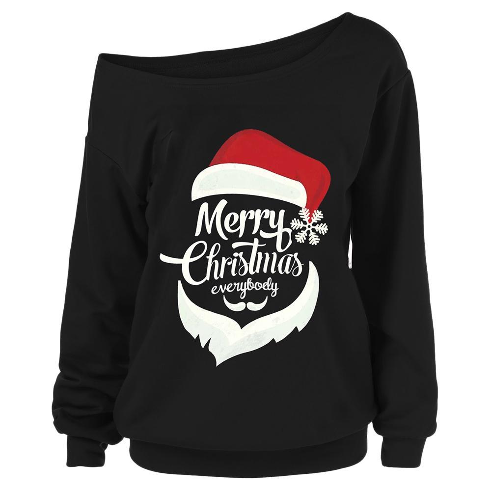 Sweat-shirt de joyeux Noël plus taille