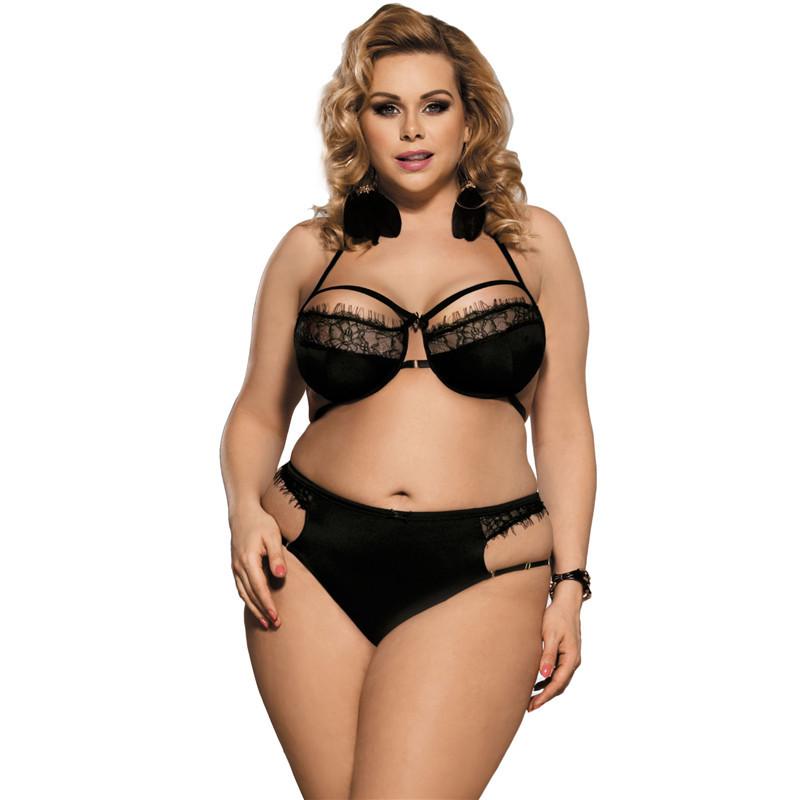 Plus set -set set met maten Bra en panty