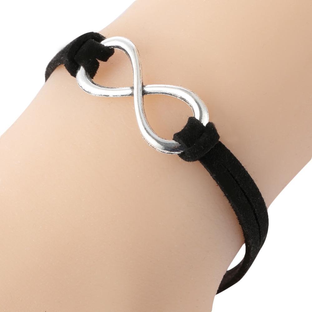 Eenvoudige wollen armband voor dames