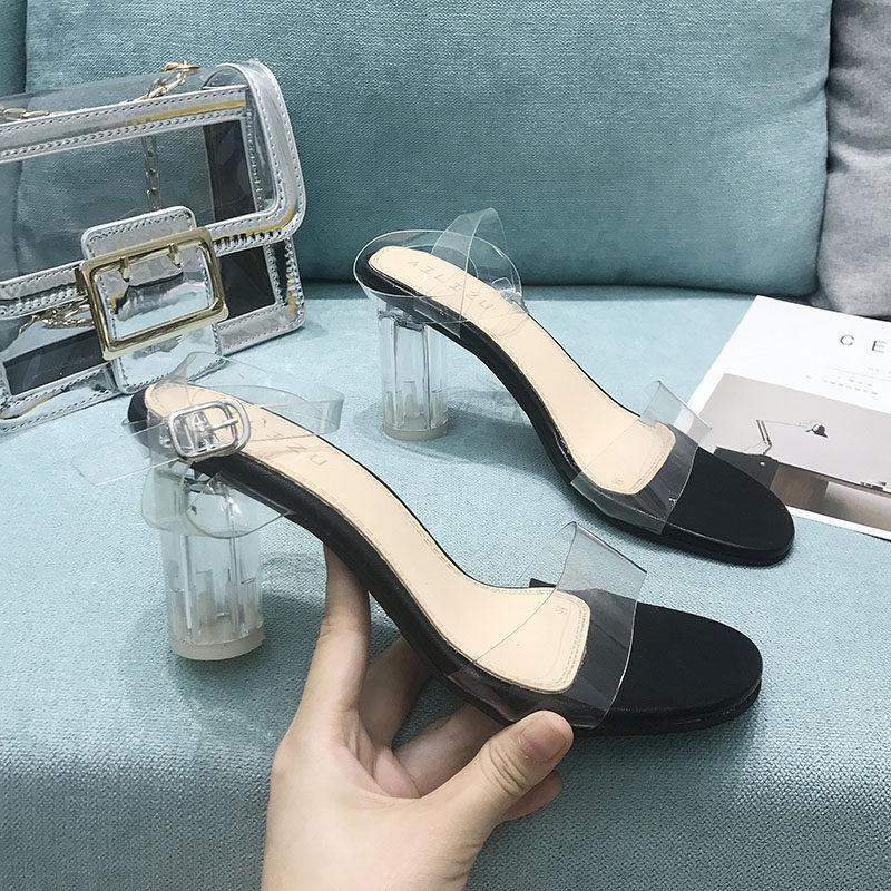 Transparente transparente Illusion Pump Heels