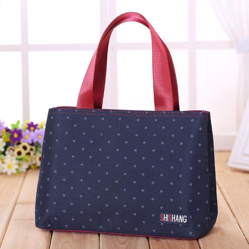 Seatbelt Strap Zip Tote Handbag