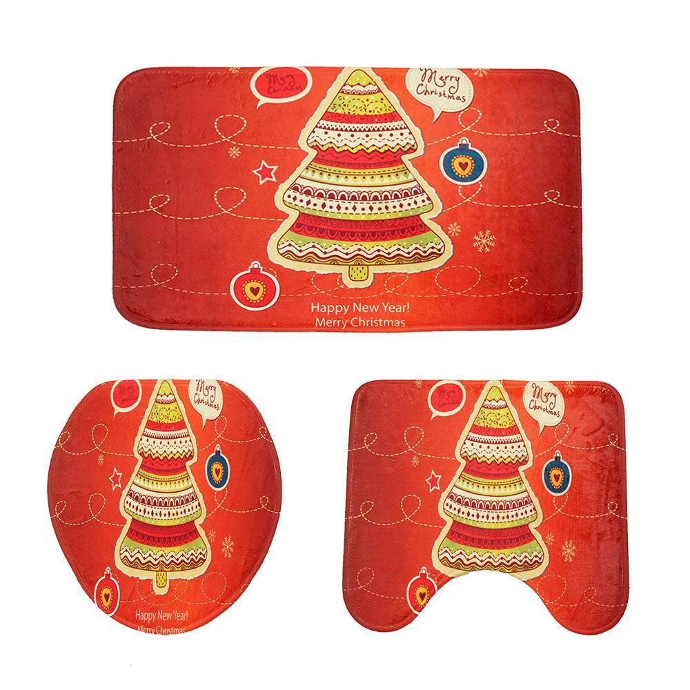 Christmas Cheer Holiday Bath Mats - Theone Apparel