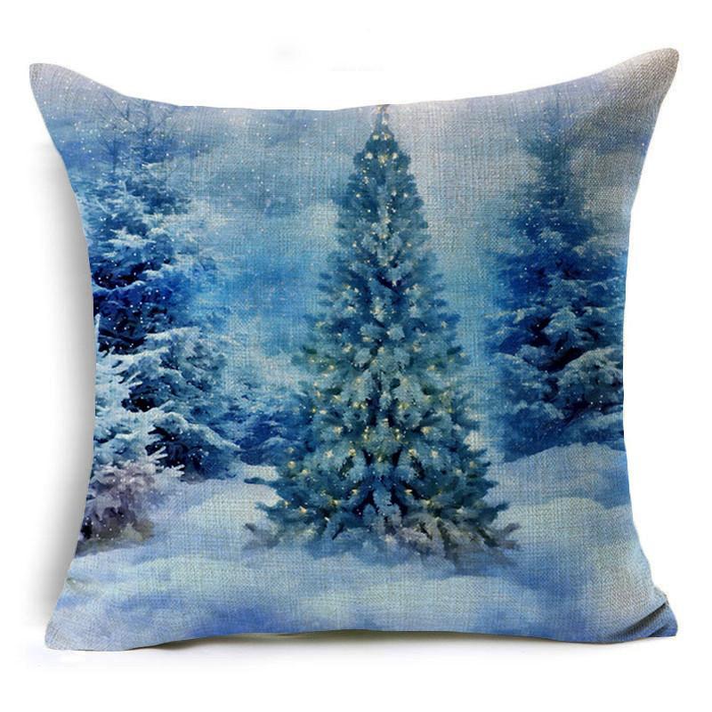 Christmas Tidings Printed Pillow Covers - Theone Apparel