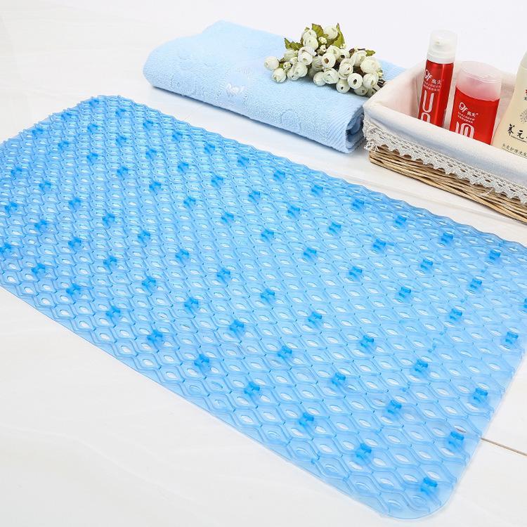 Grand tapis de bain à masse non glissé rectangulaire