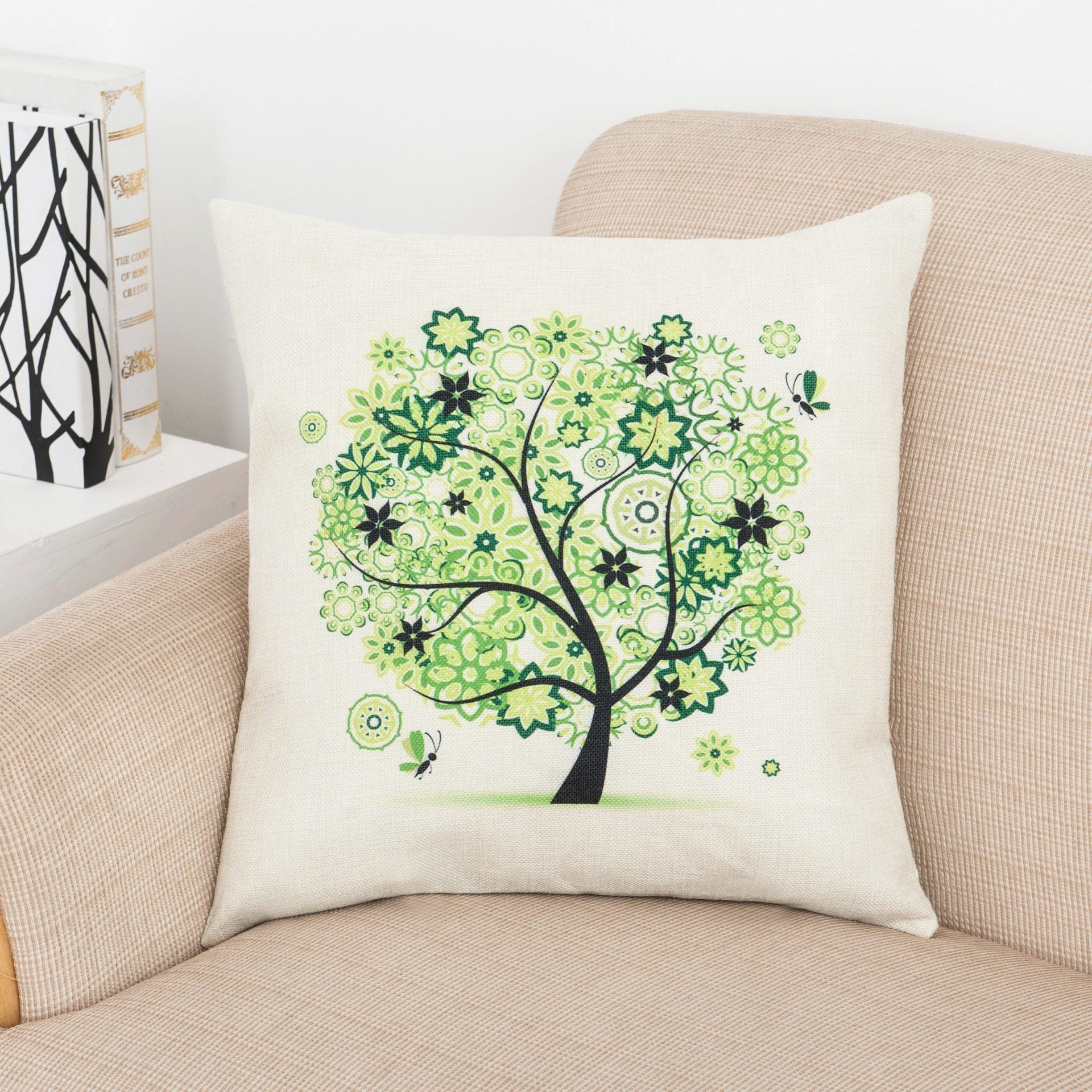 Colorful Tree of Life Pillow Covers - Theone Apparel