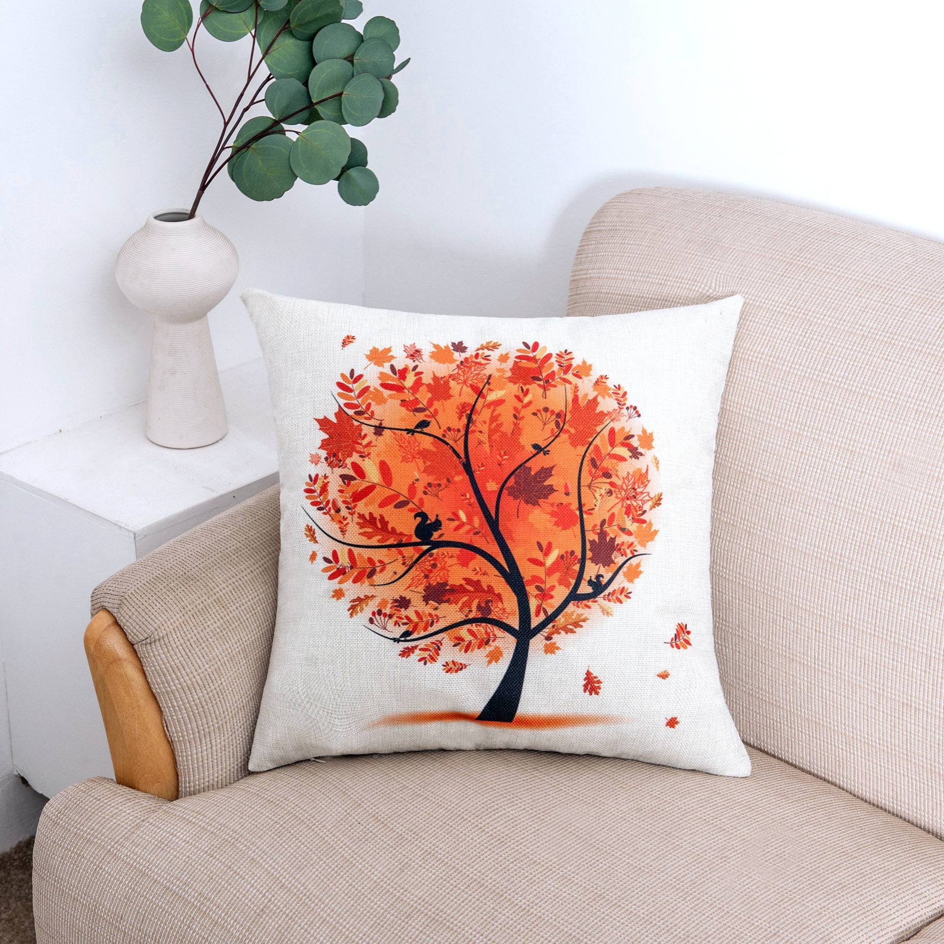 Colorful Tree of Life Pillow Covers - Theone Apparel