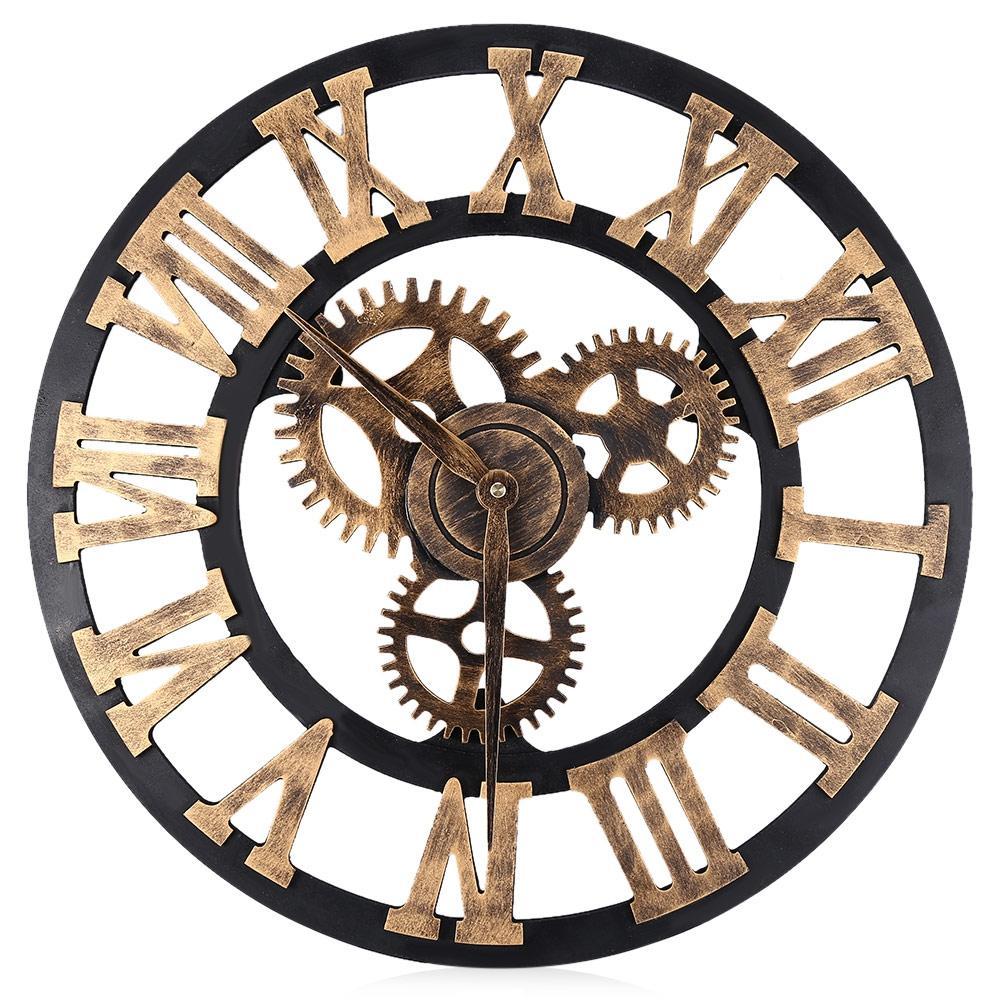 Horloge murale de conception de vitesse 3D surdimensionnée