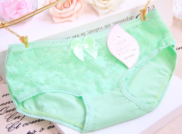 Panty hipster confortable avant en dentelle