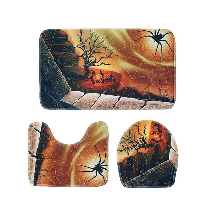 Halloween To Remember Bath Mat Set