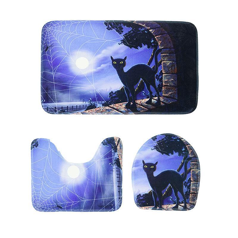 Halloween om Bath Mat Set te onthouden