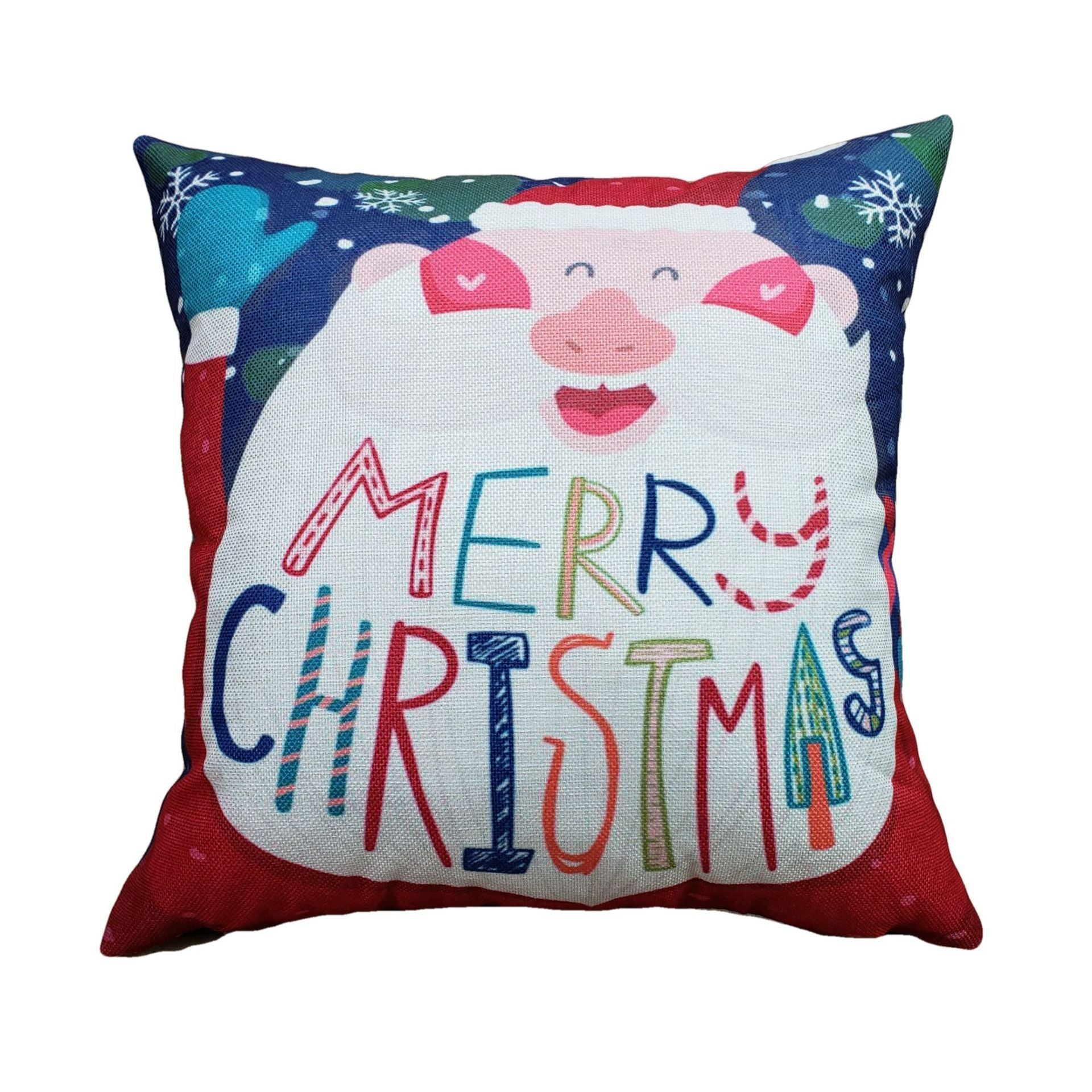 Happy Holiday Christmas Pillow Covers-601-0015-S5-Theone Apparel