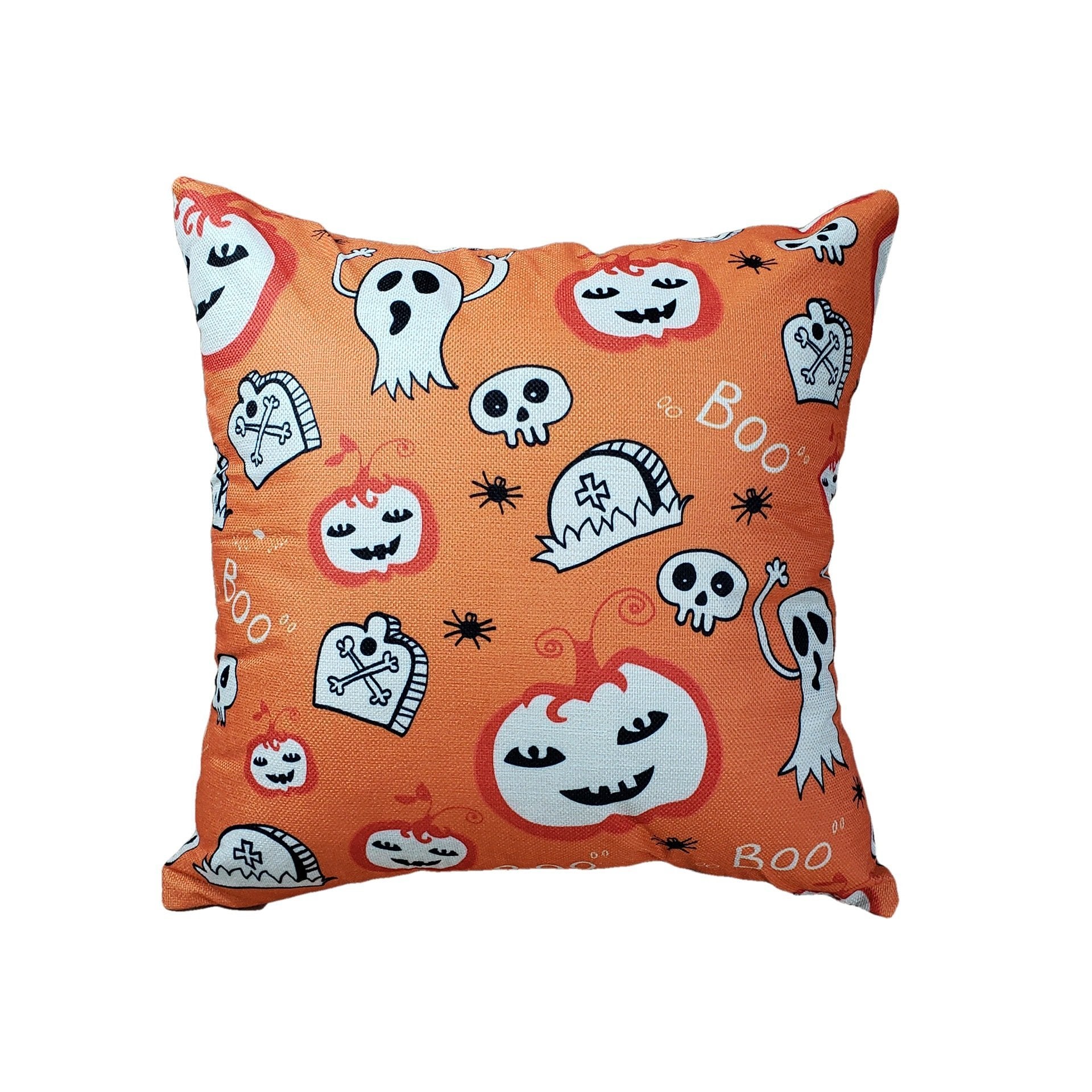 Haunted Halloween Print Pillow Covers-601-0051-S16-Theone Apparel