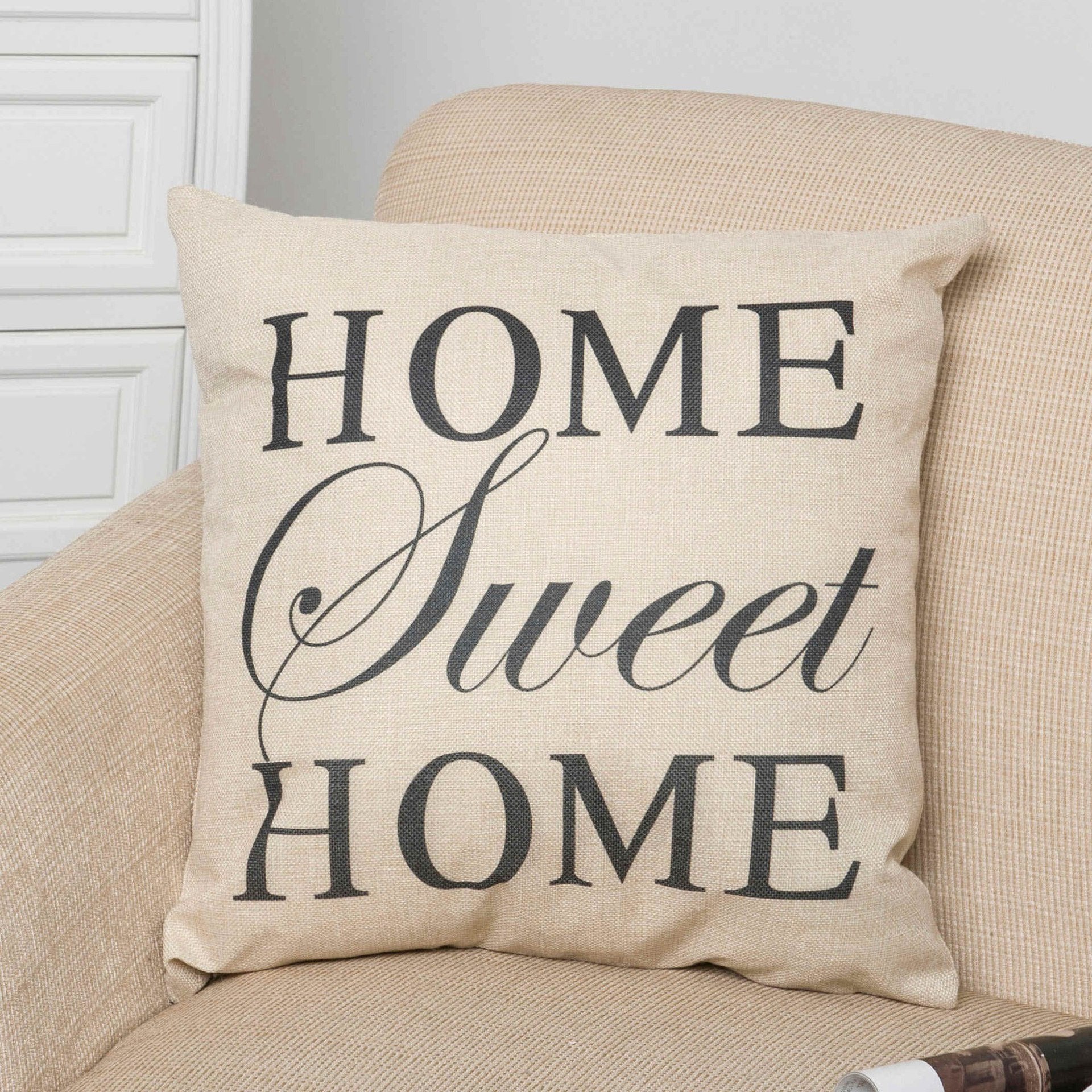 Rumah sweet home square cover bantal