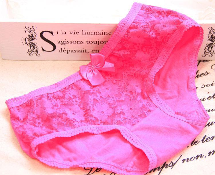 Panty hipster confortable avant en dentelle