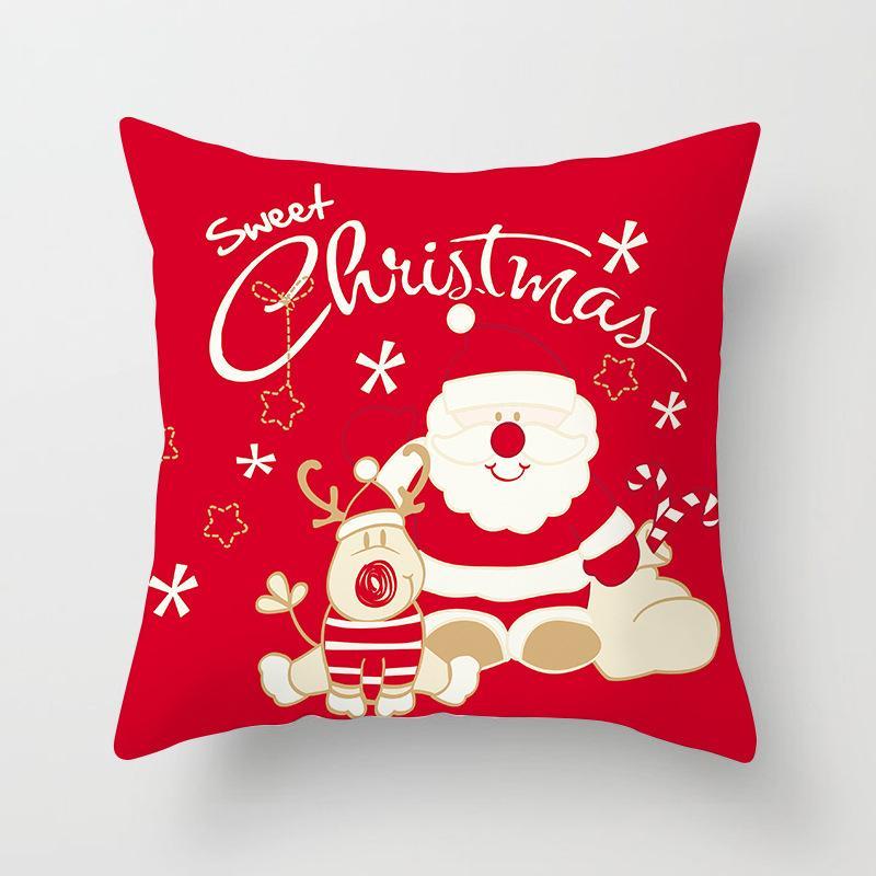 Ice Blue Christmas bertema sarung bantal