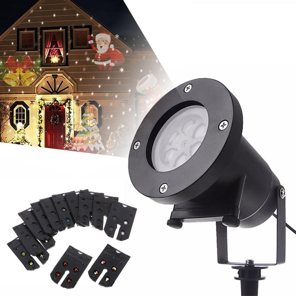 Proyector láser de Navidad LED multicolor