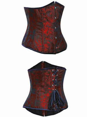 Lace Up Waist Cincher Corset - Theone Apparel