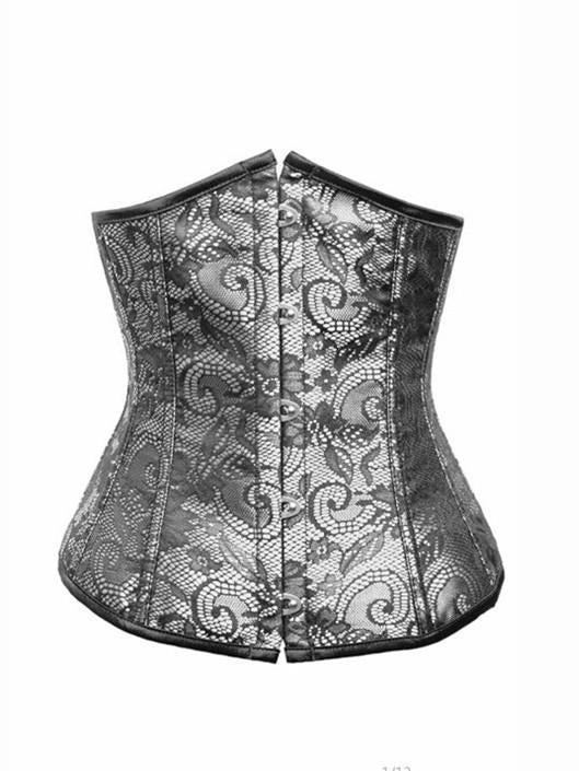 Lace Up Waist Cincher Corset - Theone Apparel