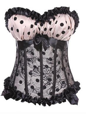 Kanten corset top