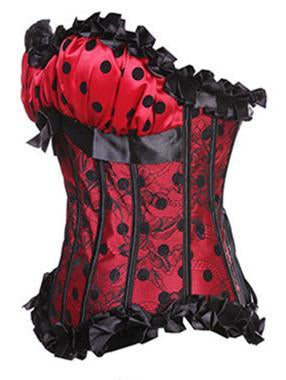 Kanten corset top