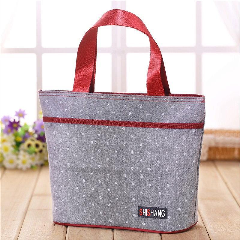 Large Preppy Print Tote Bag - Theone Apparel