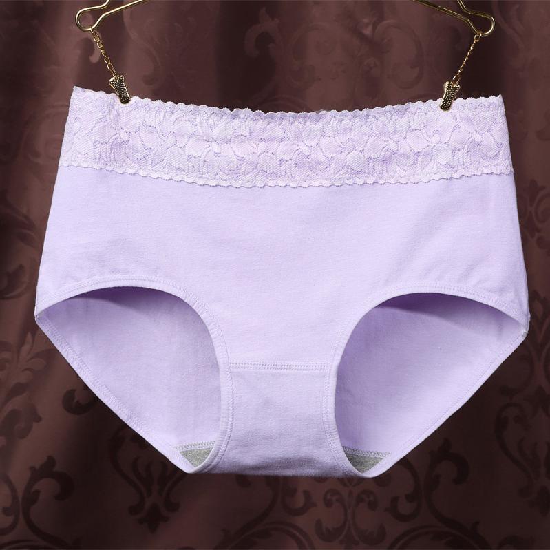 Lace Top High Rise Tummy Tuck Panty