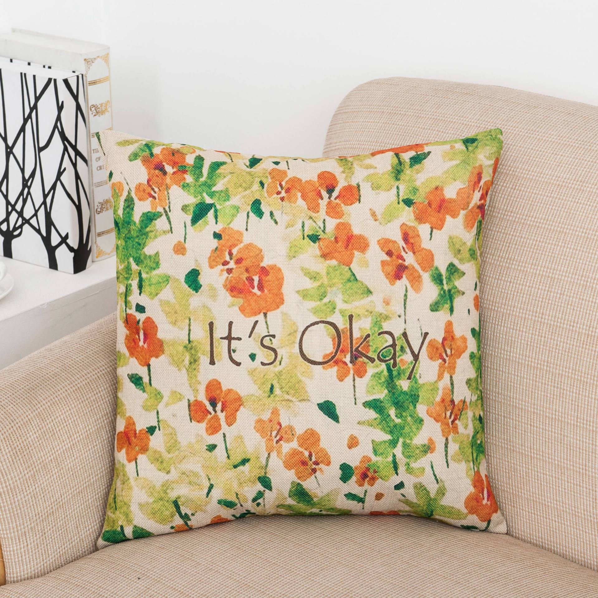 Lost in Leaves Printed Pillow Covers-601-0003-S4-Theone Apparel