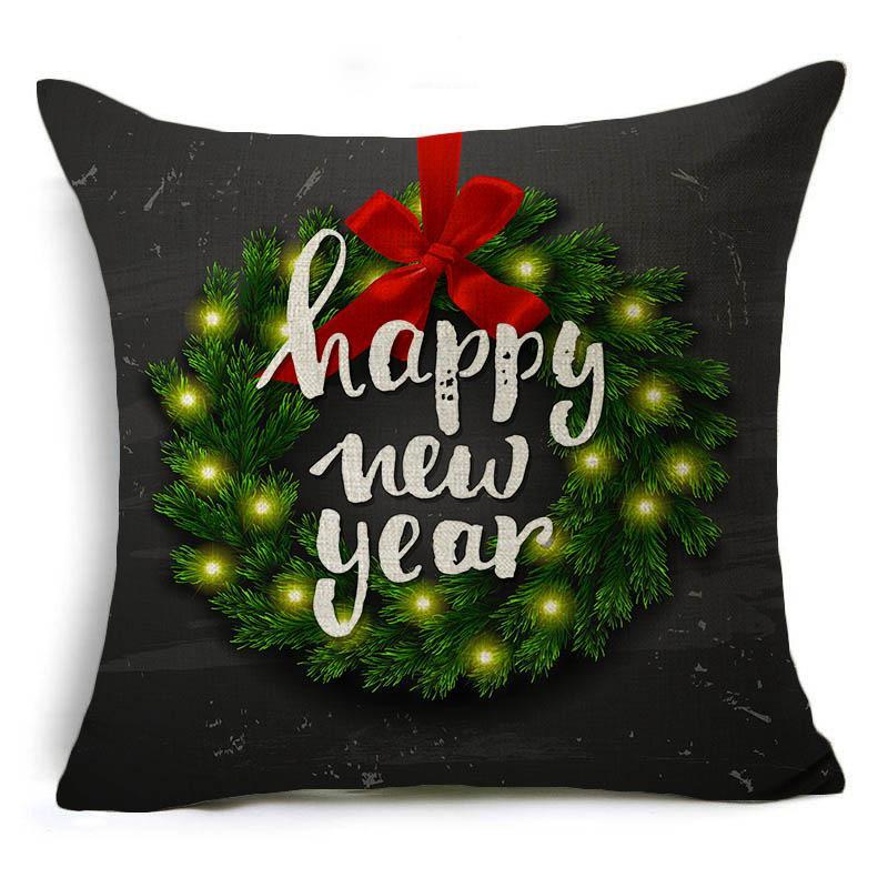 Merry Christmas Holiday Pillow Covers-601-0060-S14-Theone Apparel