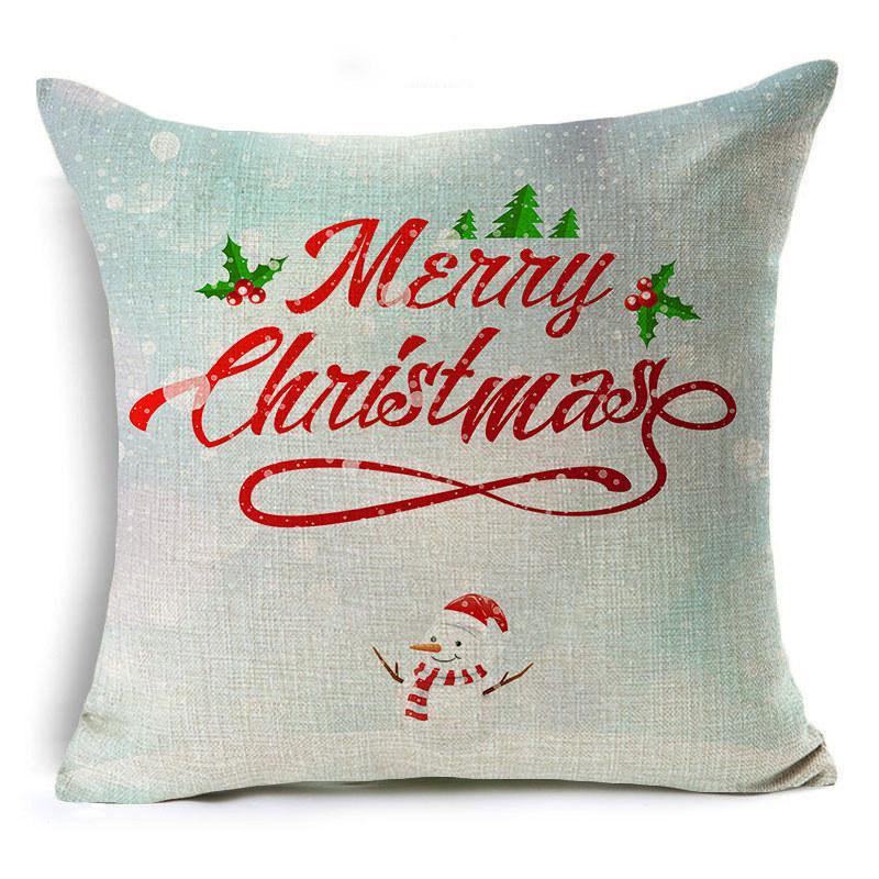 Merry Christmas Holiday Pillow Covers-601-0060-S23-Theone Apparel
