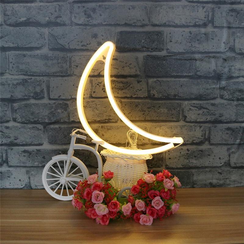 Luz noturna em forma de lua
