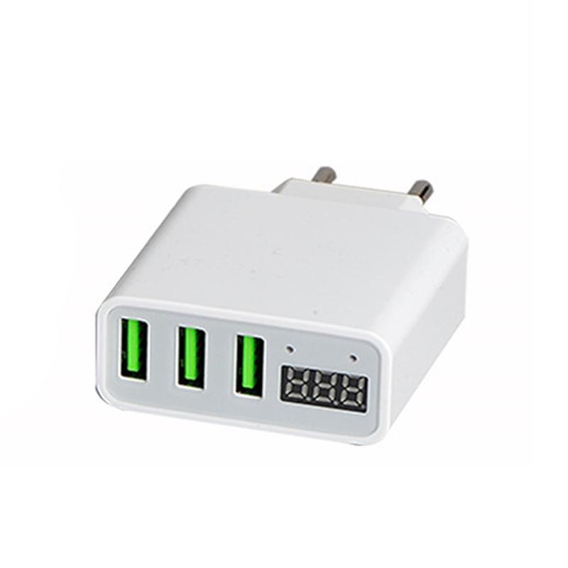 帶電壓顯示的多端口電話USB充電器