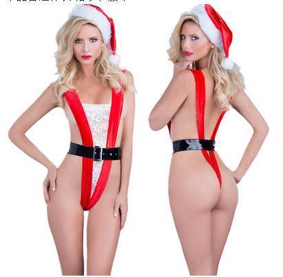 Naughty List Womens Lingerie Costume