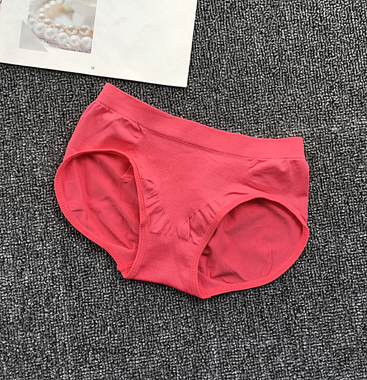 ハイウエスト弾性ウエストバンドフルカバレッジブリーフ