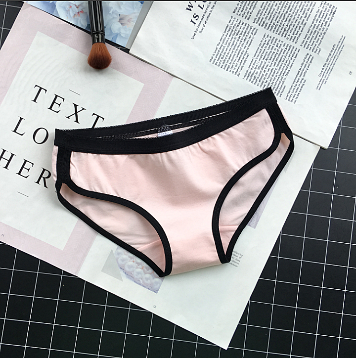 Cotton Soft Solid Colored Cotton Panties