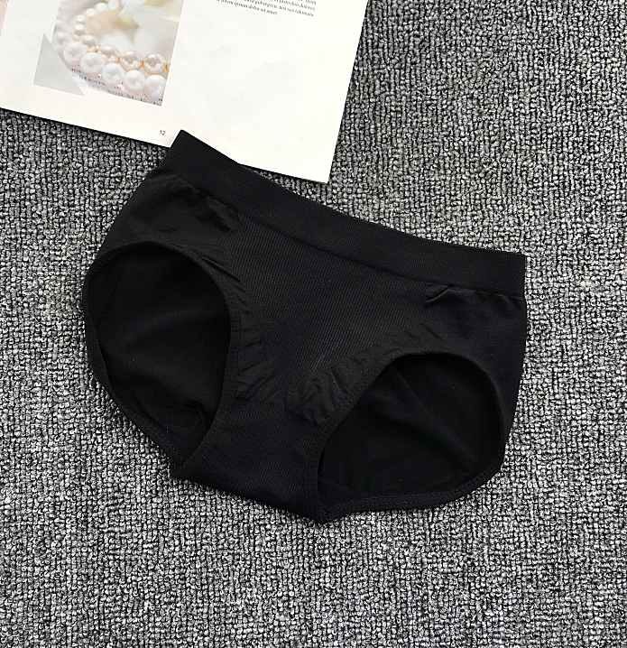ハイウエスト弾性ウエストバンドフルカバレッジブリーフ
