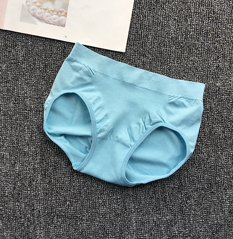 ハイウエスト弾性ウエストバンドフルカバレッジブリーフ