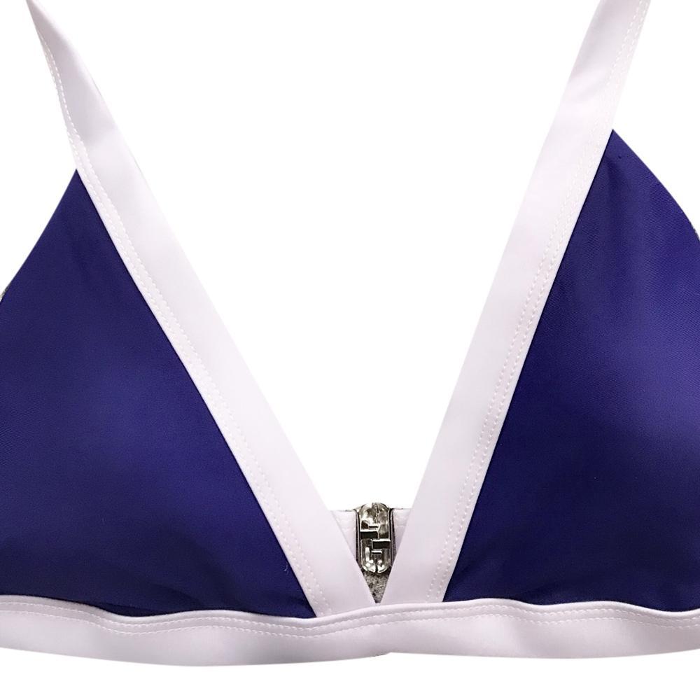 Padded Color Block Bikini Set