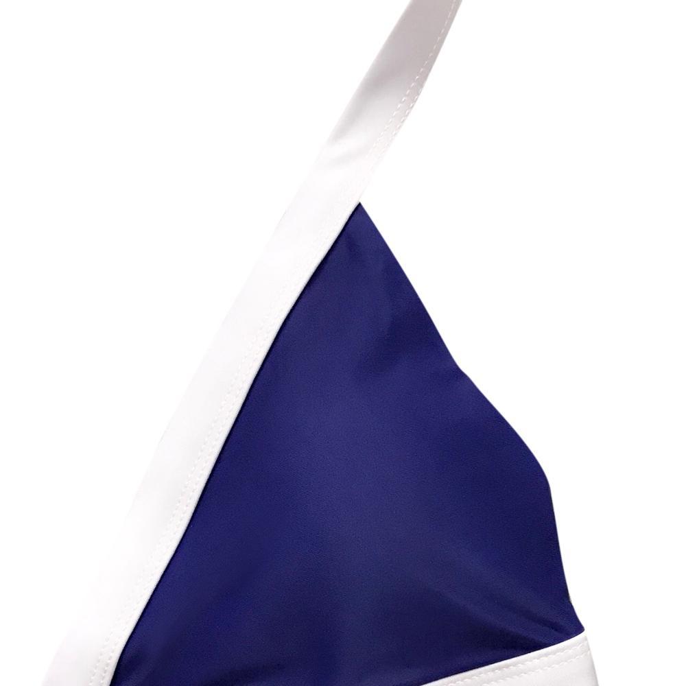 Padded Color Block Bikini Set