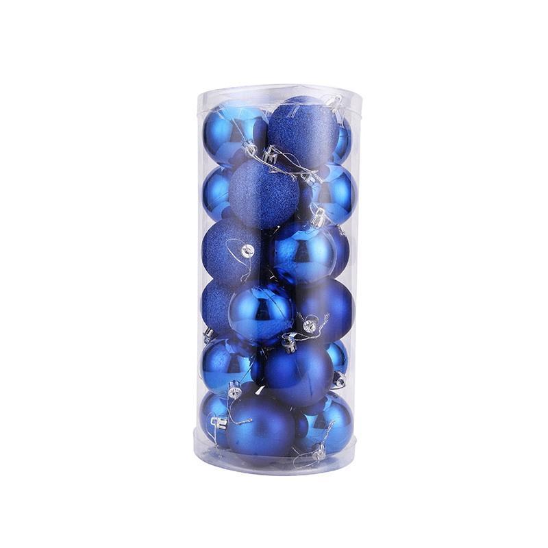 Plastic Multi-color Christmas Tree Ornaments