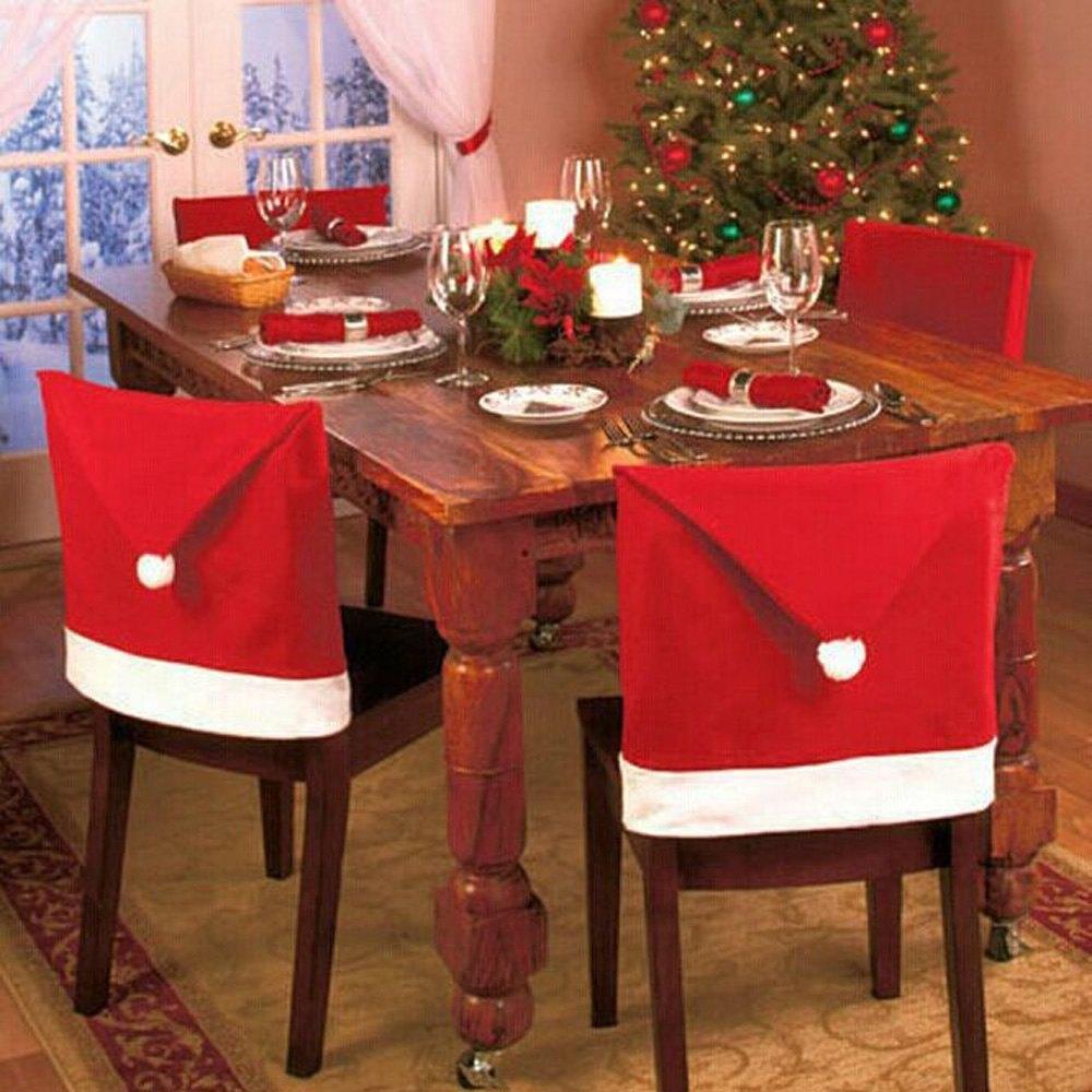 Santa Claus Christmas Chair Covers