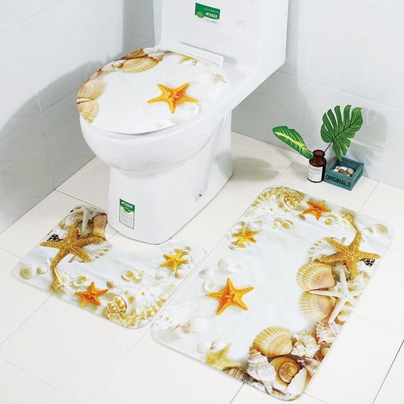 Scenes From Nature Bathroom Rug Set