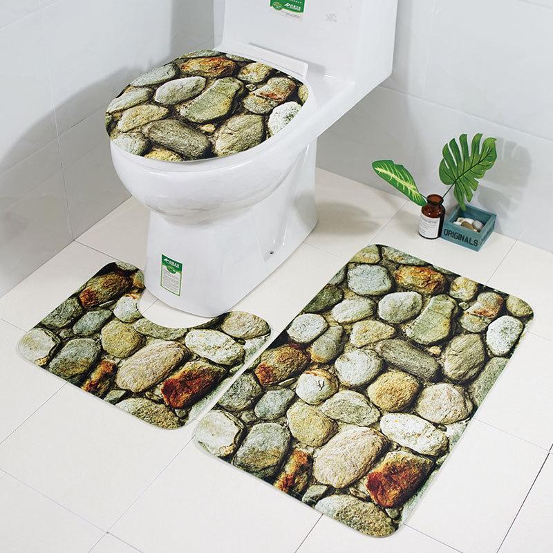 Scenes From Nature Bathroom Rug Set