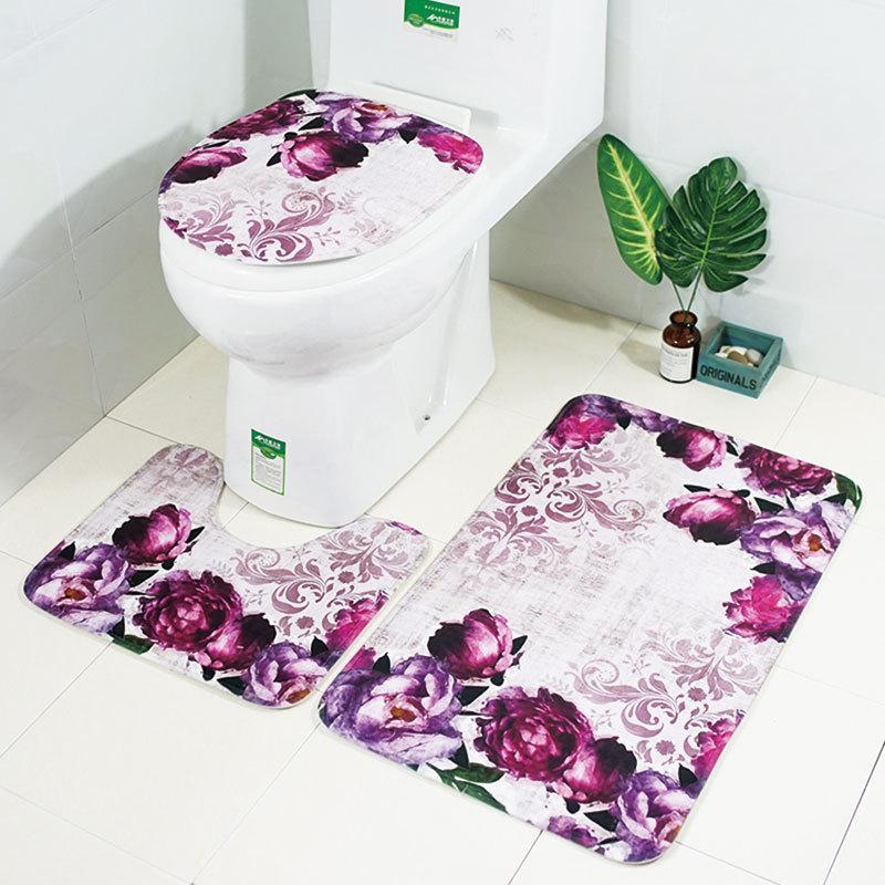 Scenes From Nature Bathroom Rug Set